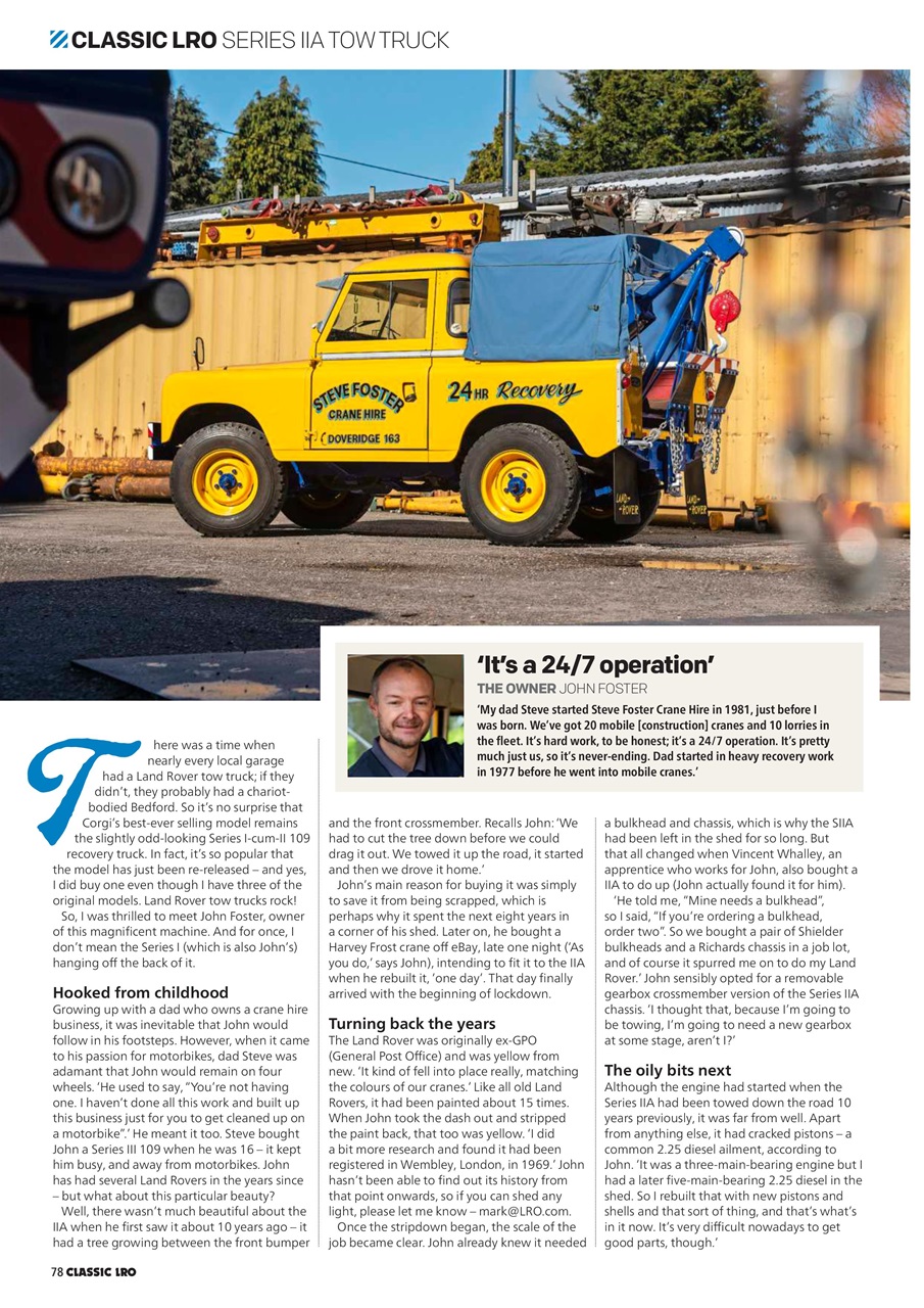 Land Rover Owner Preview Pages