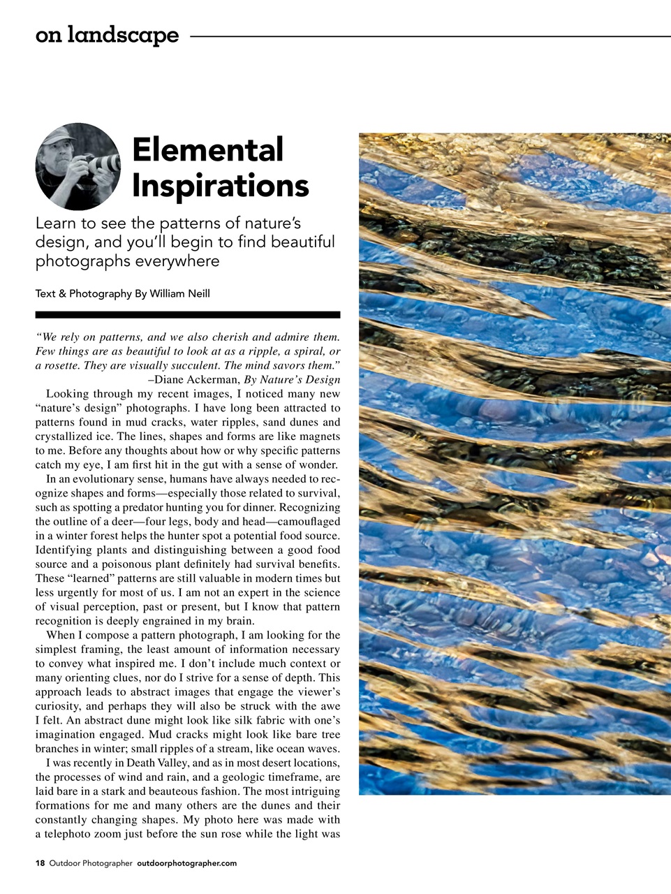 Outdoor Photographer Preview Pages