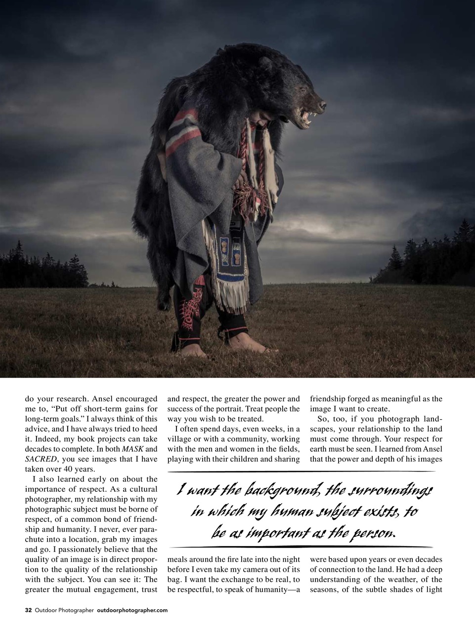 Outdoor Photographer Preview Pages