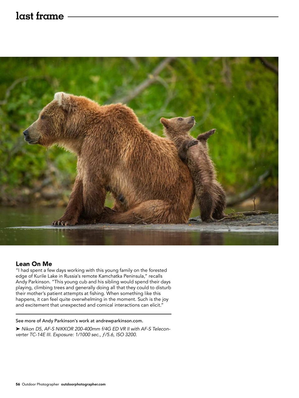 Outdoor Photographer Preview Pages