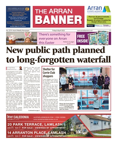 Arran Banner issue 08 April 2022