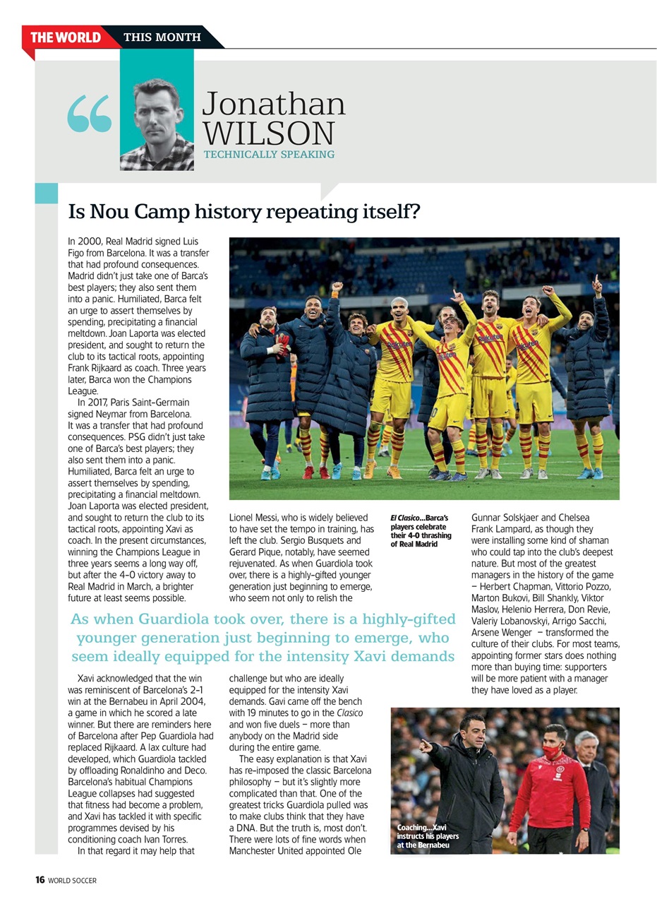 World Soccer Preview Pages