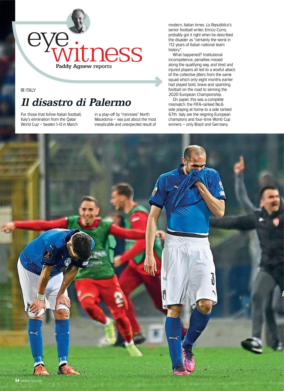 World Soccer Preview Pages