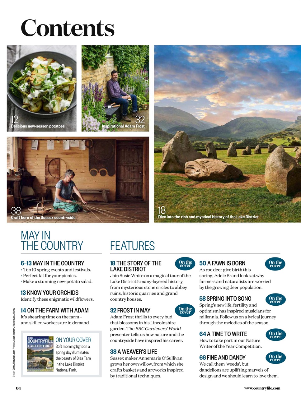 BBC Countryfile Magazine Preview Pages