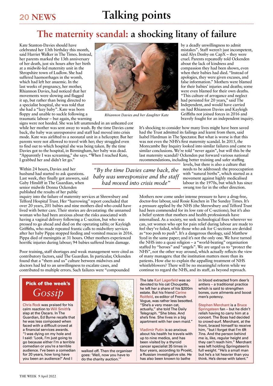 The Week Preview Pages