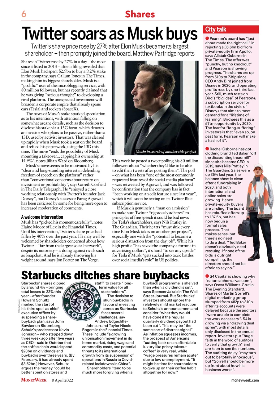 MoneyWeek Preview Pages
