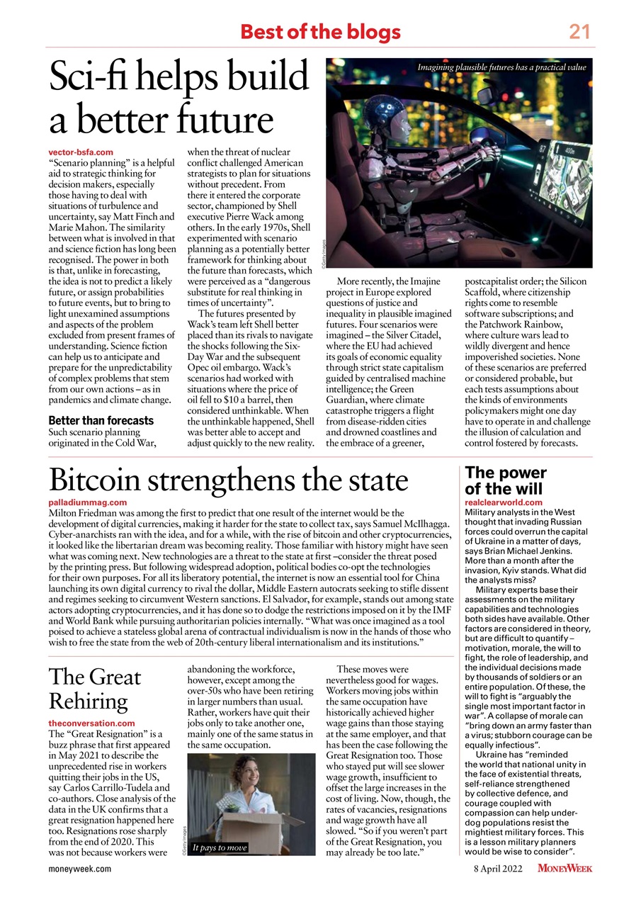 MoneyWeek Preview Pages