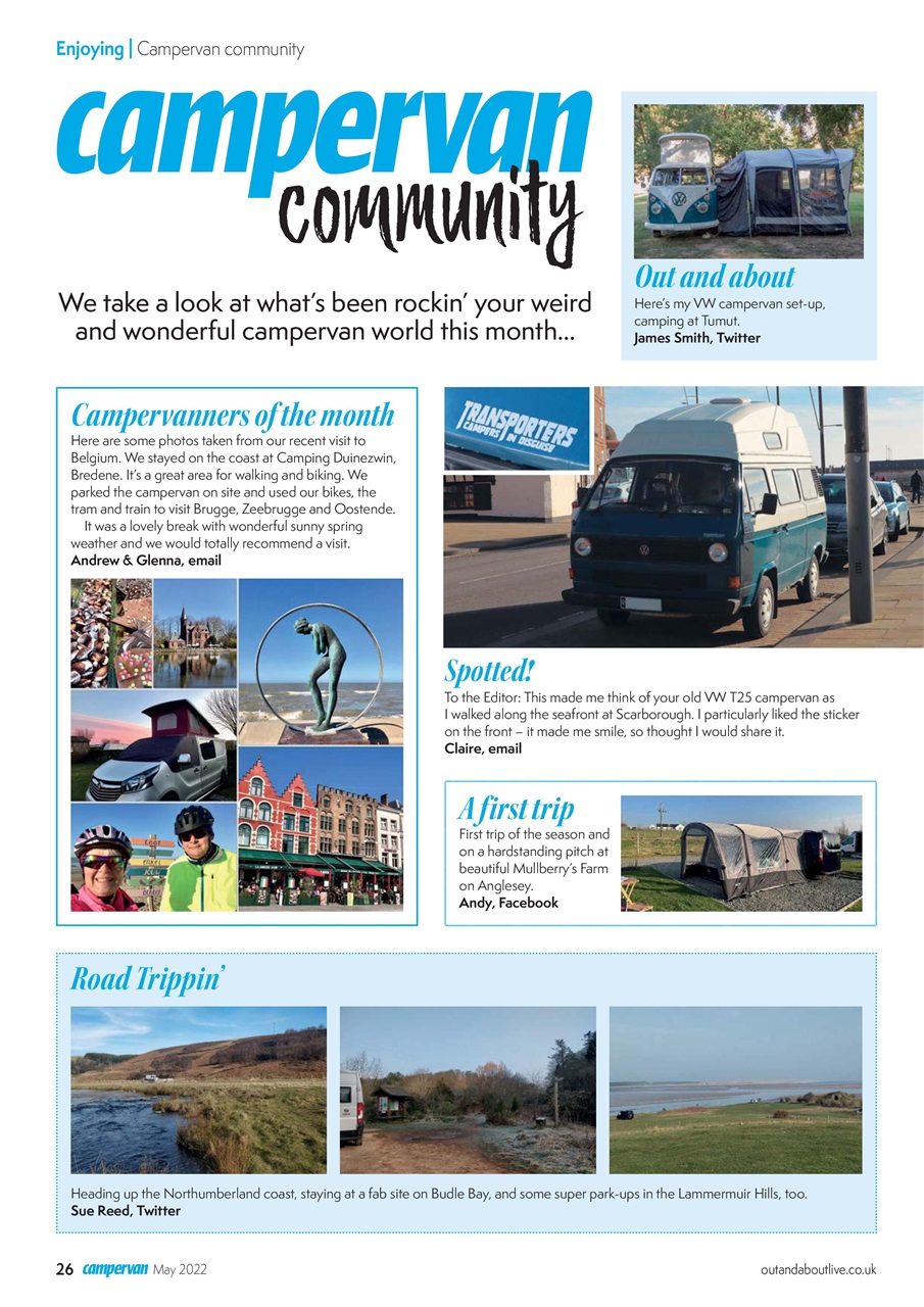 Campervan Preview Pages