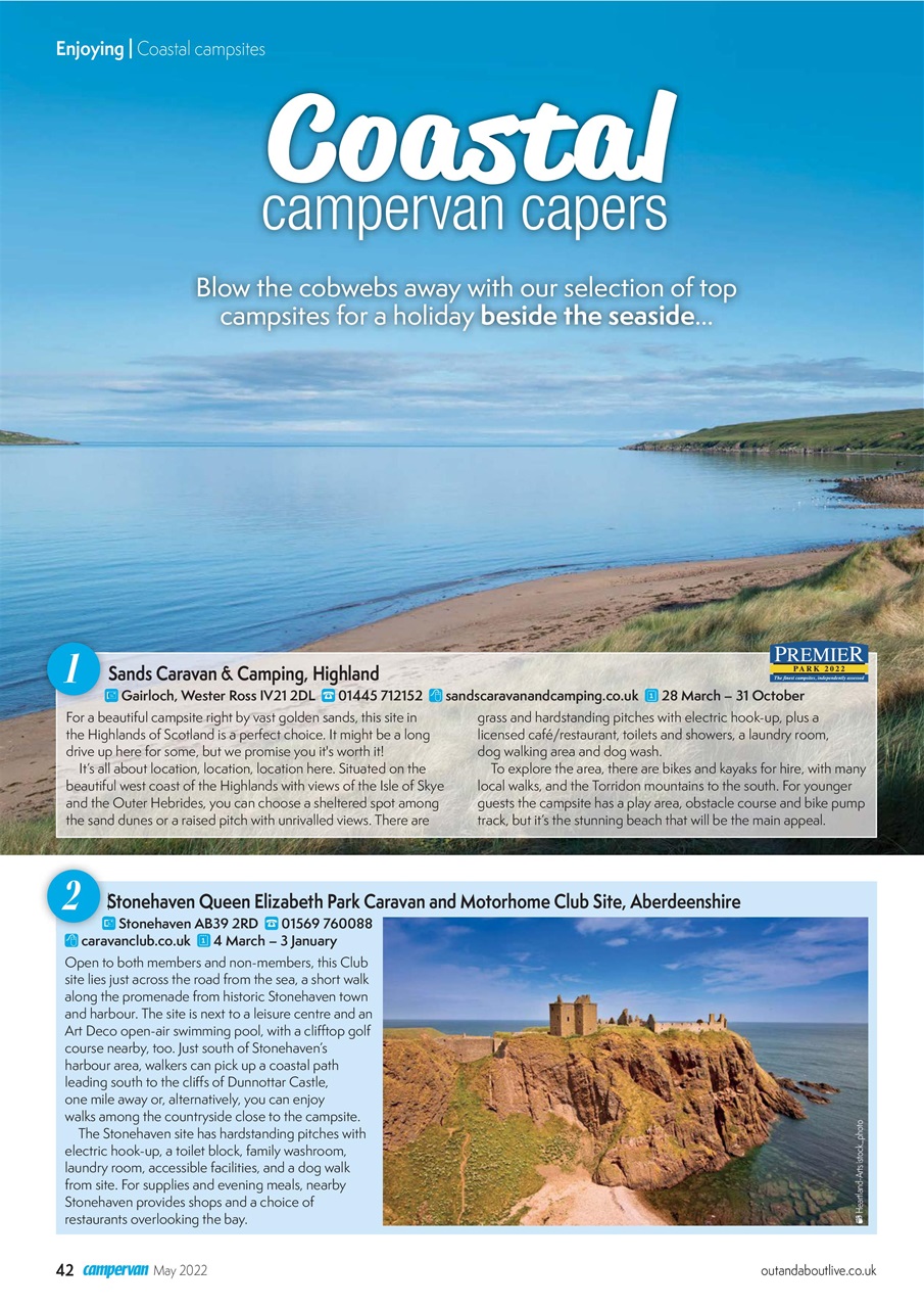 Campervan Preview Pages