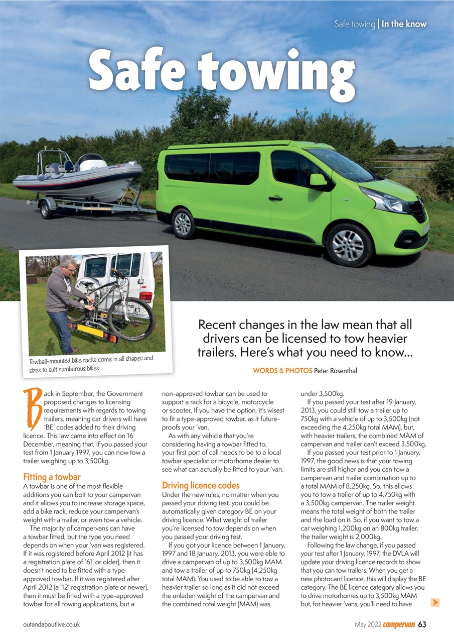 Campervan Preview Pages