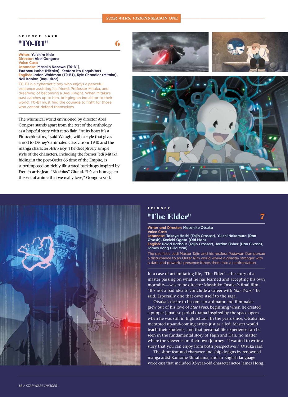 Star Wars Insider Preview Pages