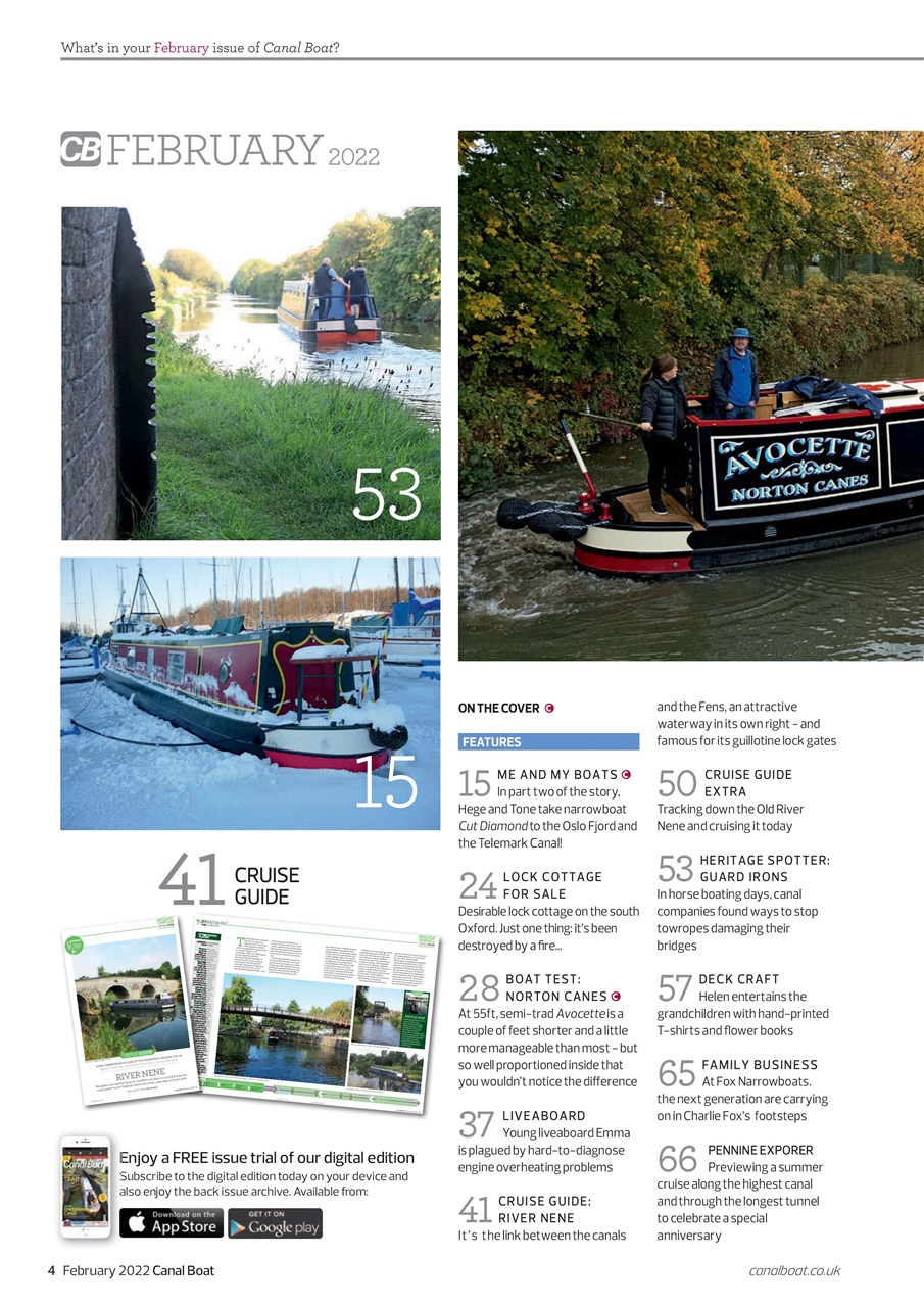 Canal Boat Preview Pages
