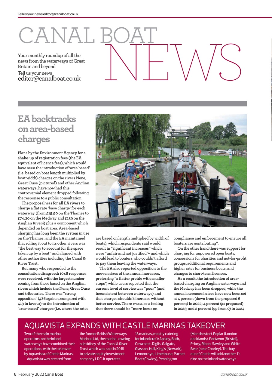 Canal Boat Preview Pages