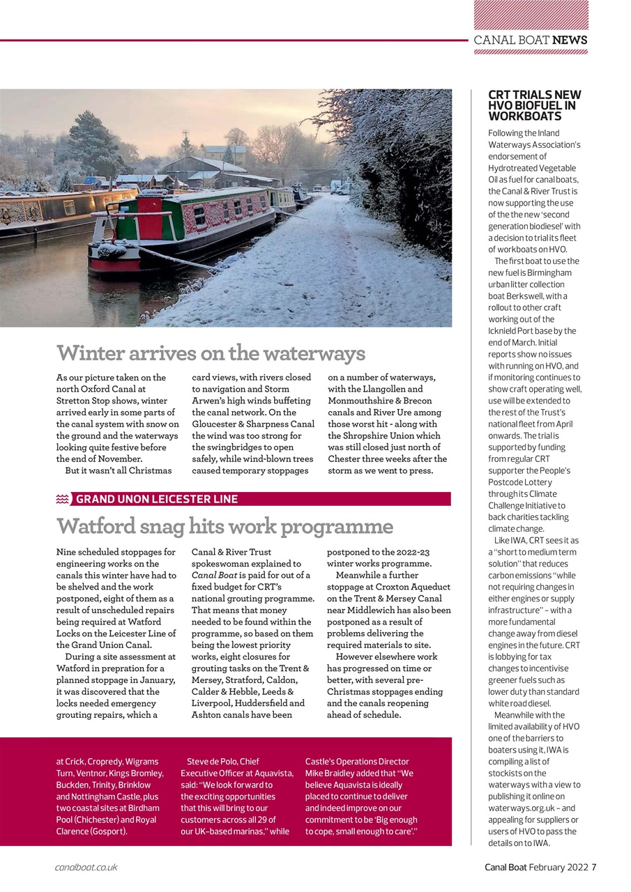 Canal Boat Preview Pages