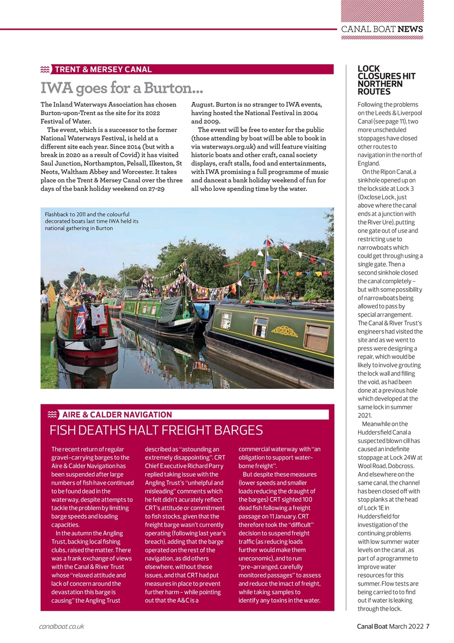 Canal Boat Preview Pages