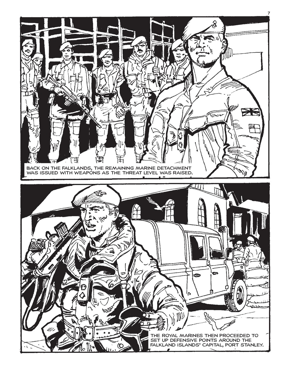 Commando Preview Pages