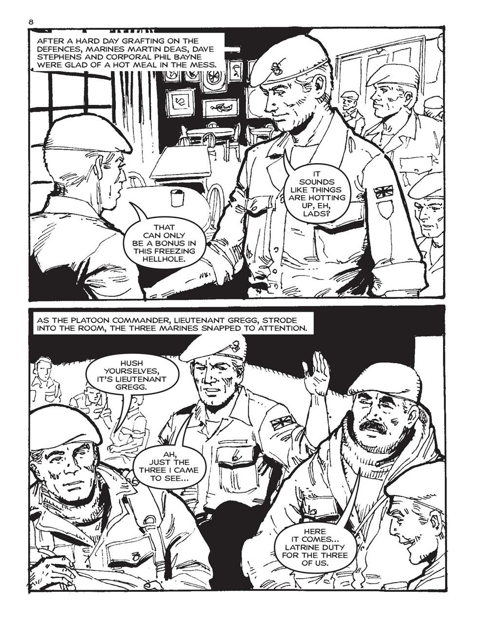 Commando Preview Pages