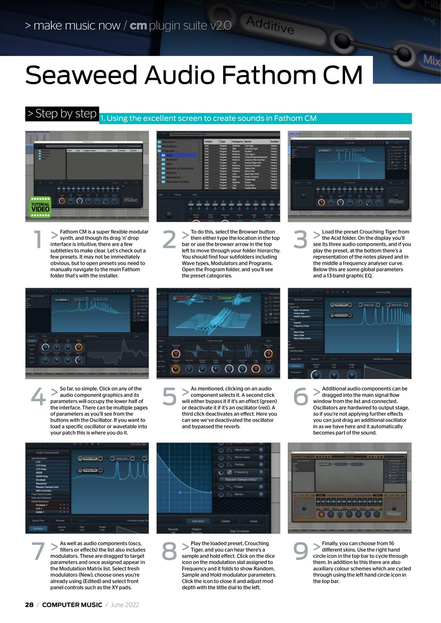 Computer Music Preview Pages