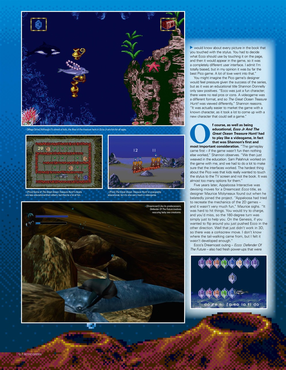 Retro Gamer Preview Pages