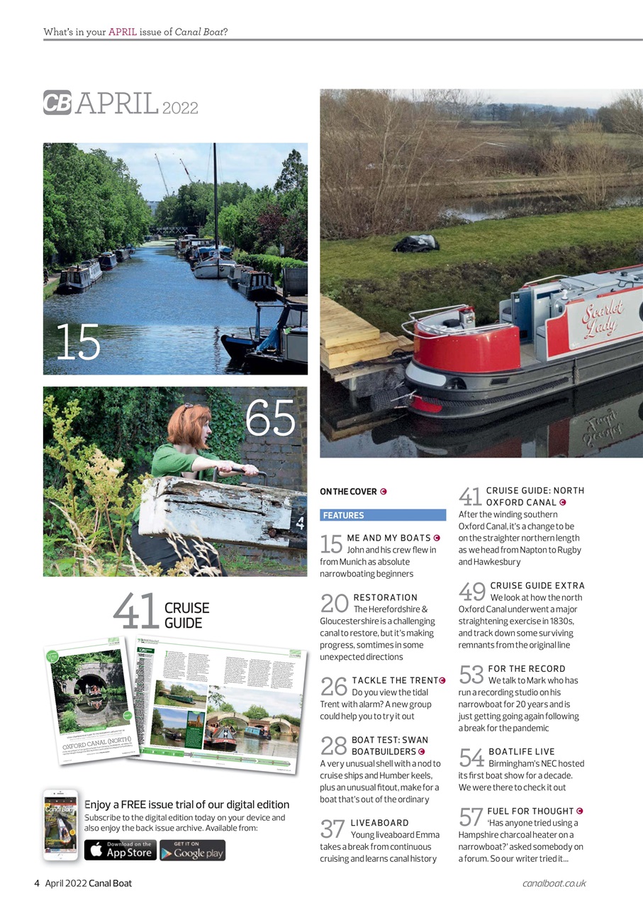 Canal Boat Preview Pages