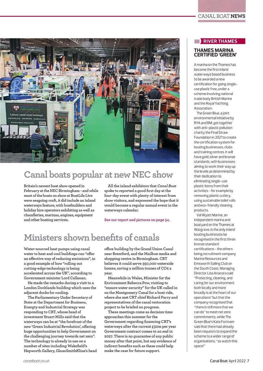 Canal Boat Preview Pages