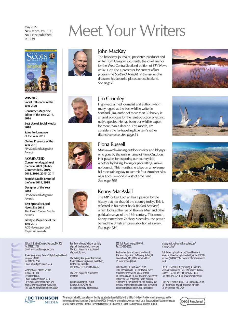 The Scots Magazine Preview Pages