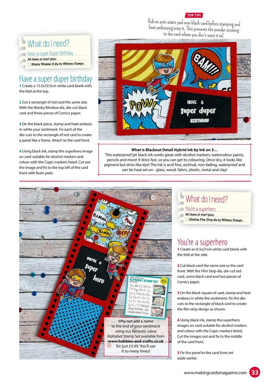 Making Cards & Papercraft Preview Pages