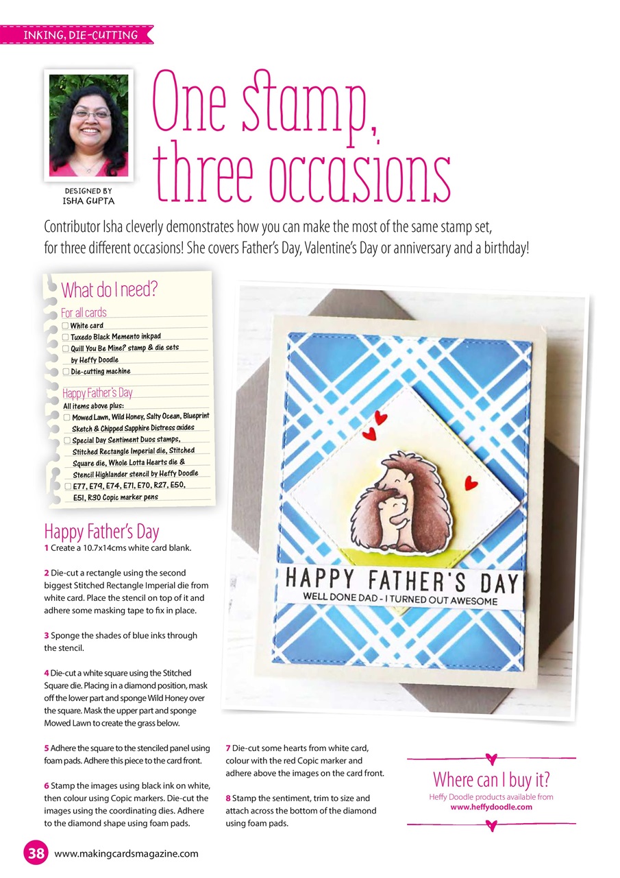 Making Cards & Papercraft Preview Pages