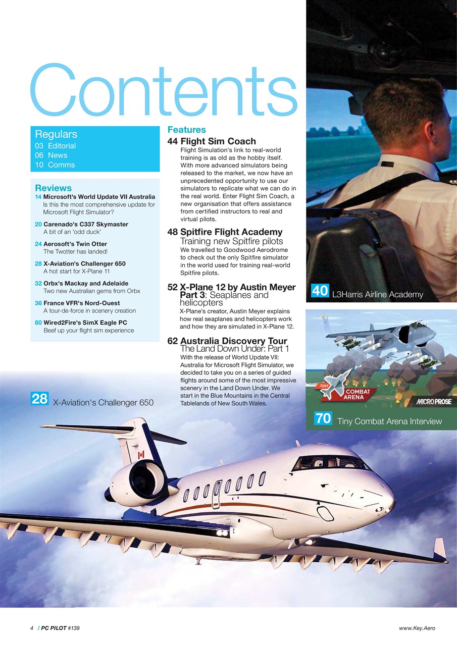 PC Pilot Preview Pages