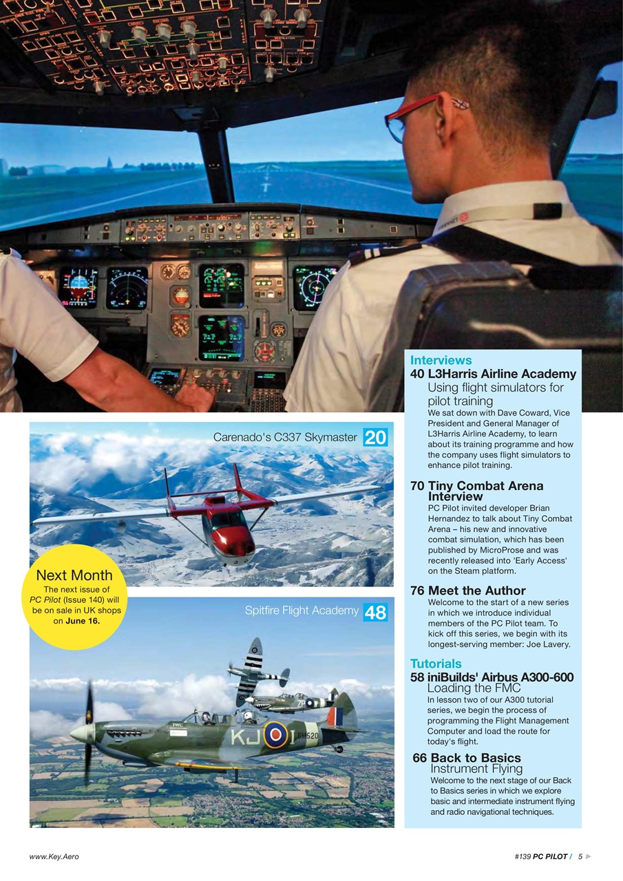 PC Pilot Preview Pages