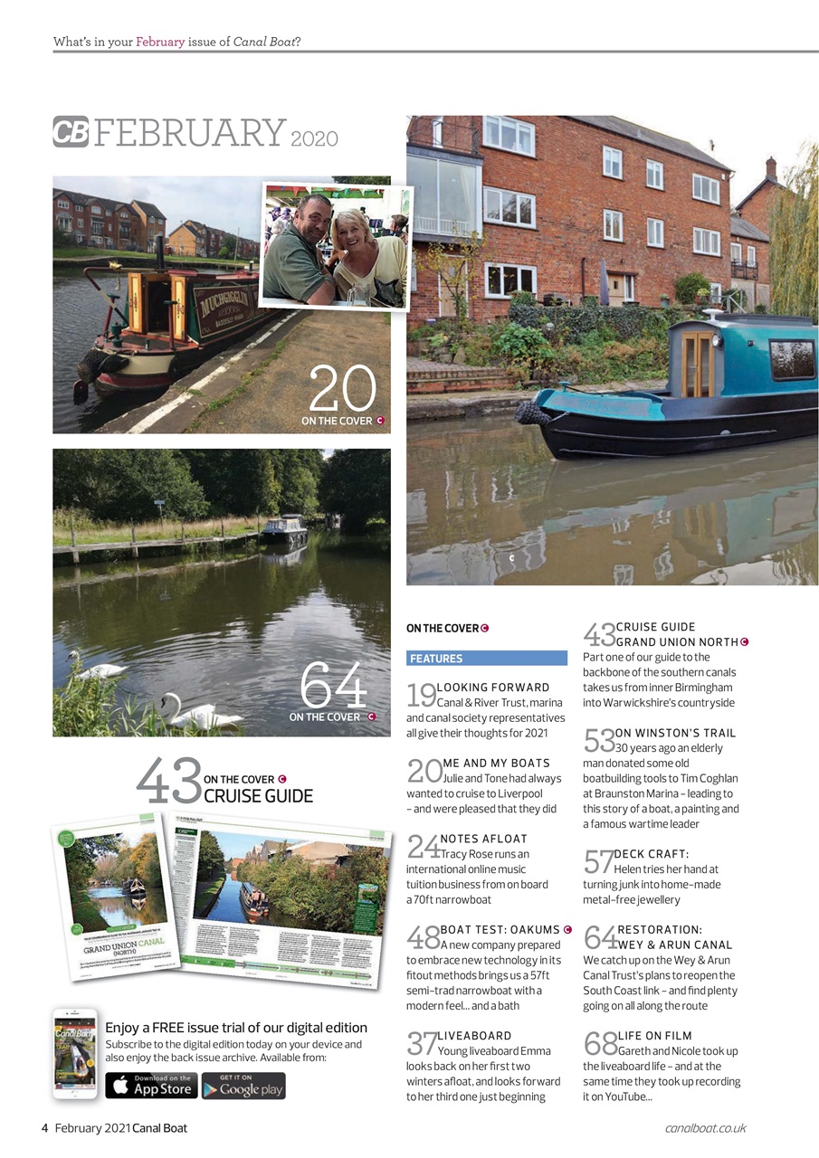 Canal Boat Preview Pages