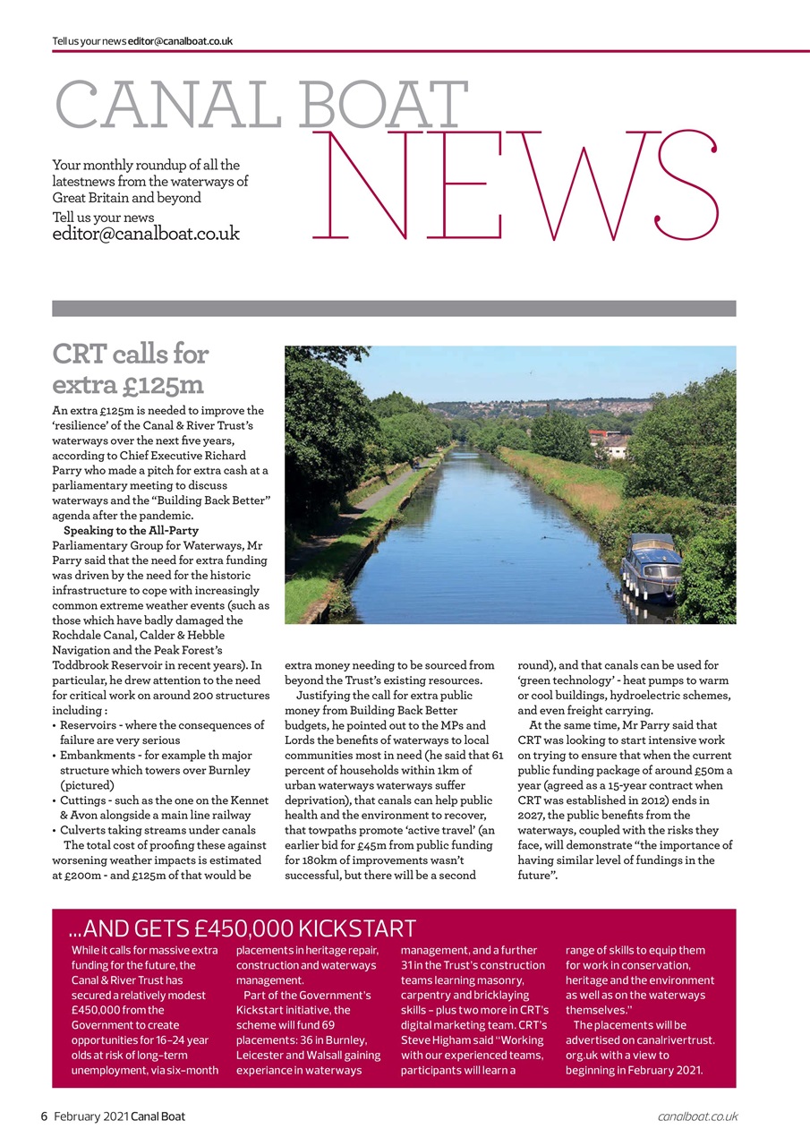 Canal Boat Preview Pages