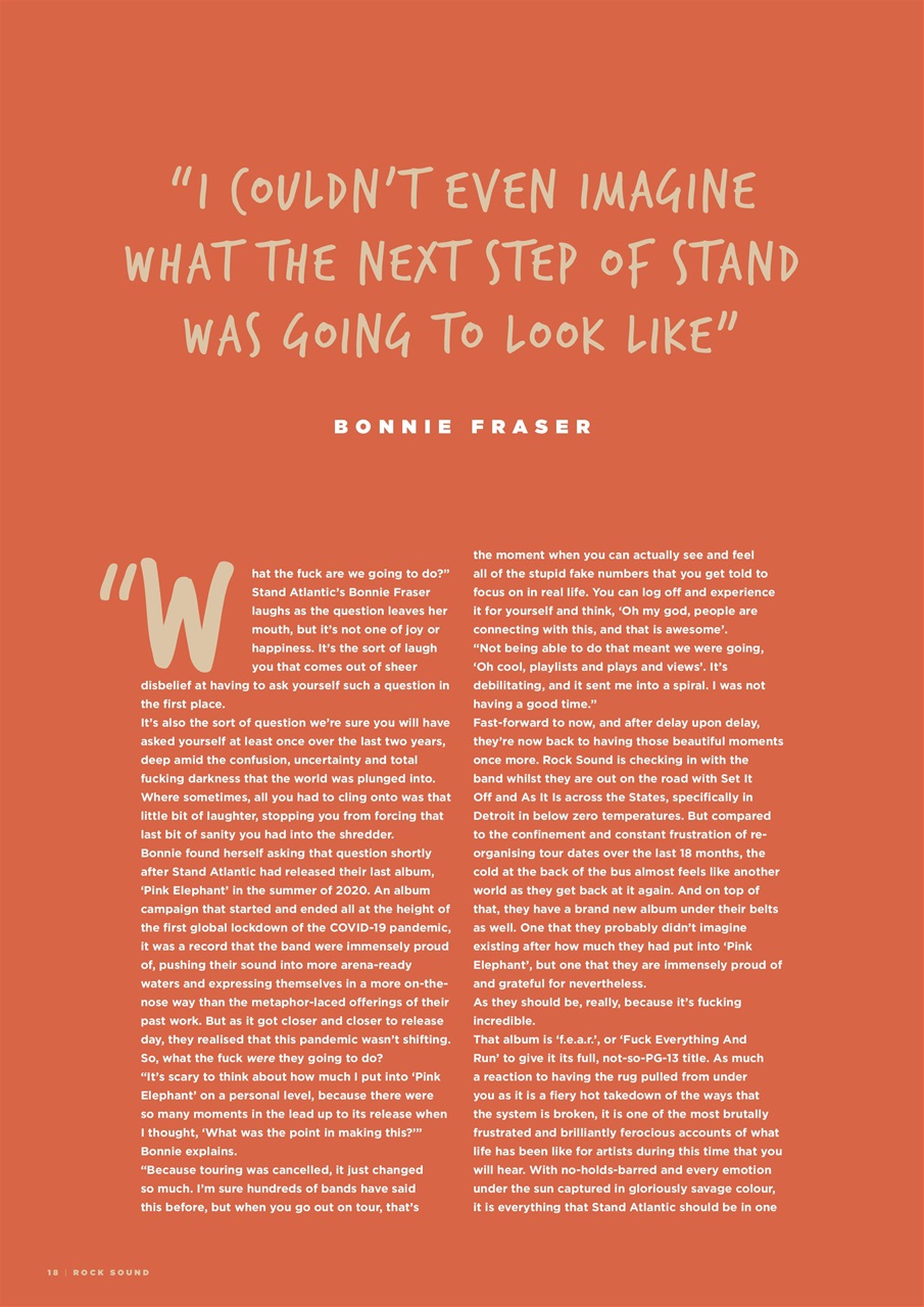 Rock Sound Magazine Preview Pages