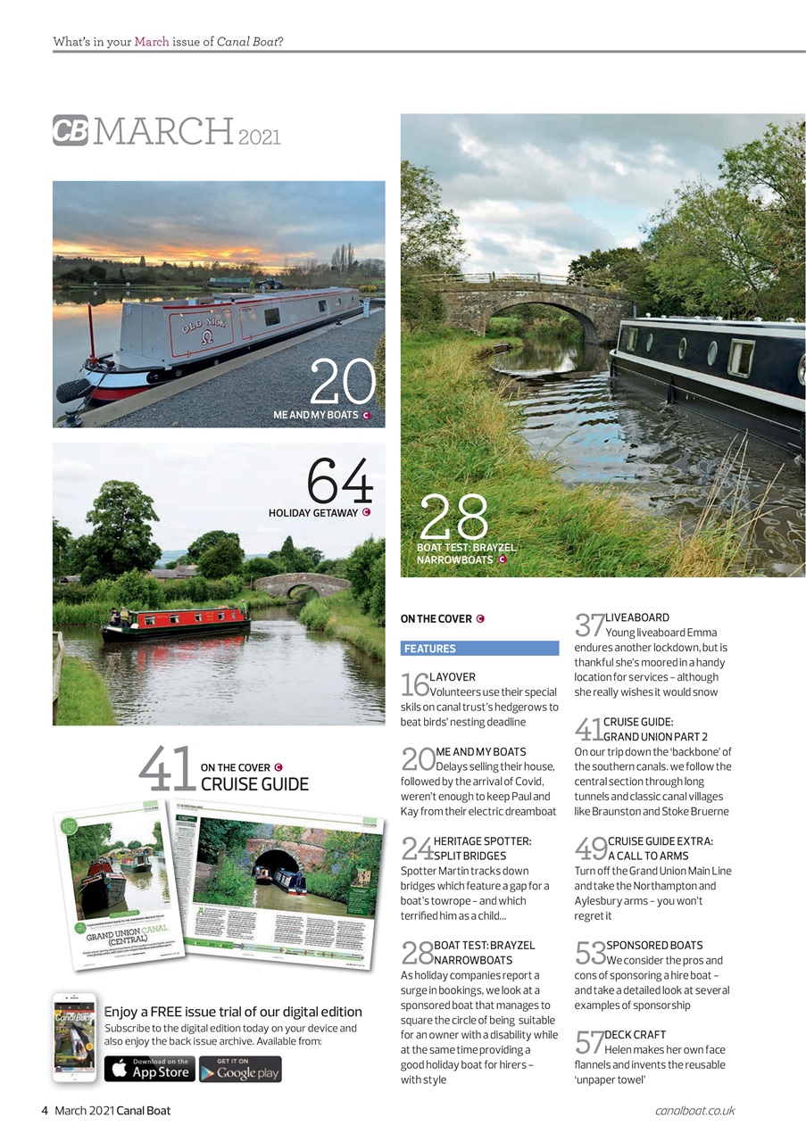 Canal Boat Preview Pages