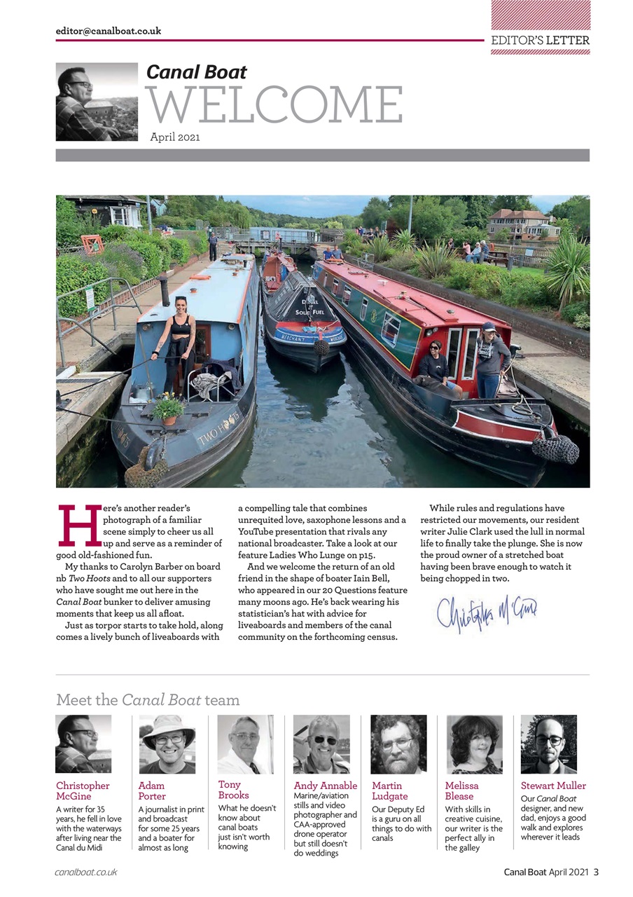 Canal Boat Preview Pages