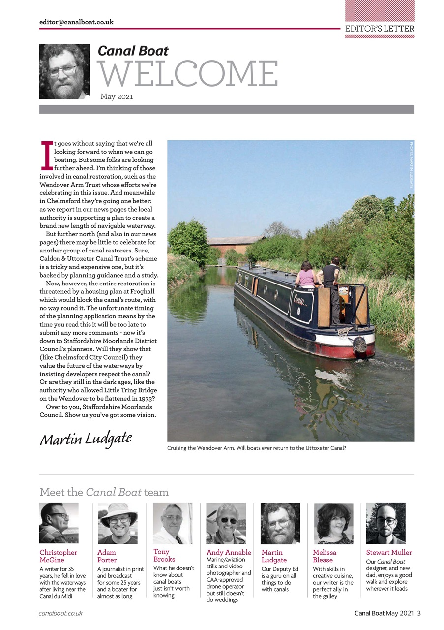 Canal Boat Preview Pages