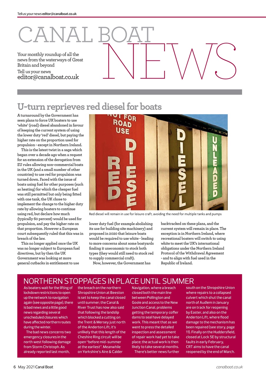 Canal Boat Preview Pages