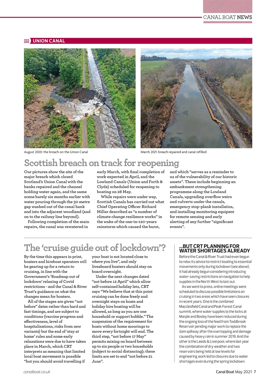 Canal Boat Preview Pages