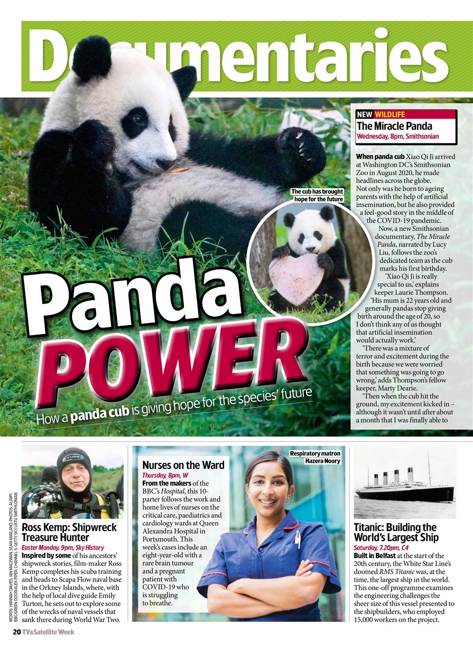 TV & Satellite Week Preview Pages