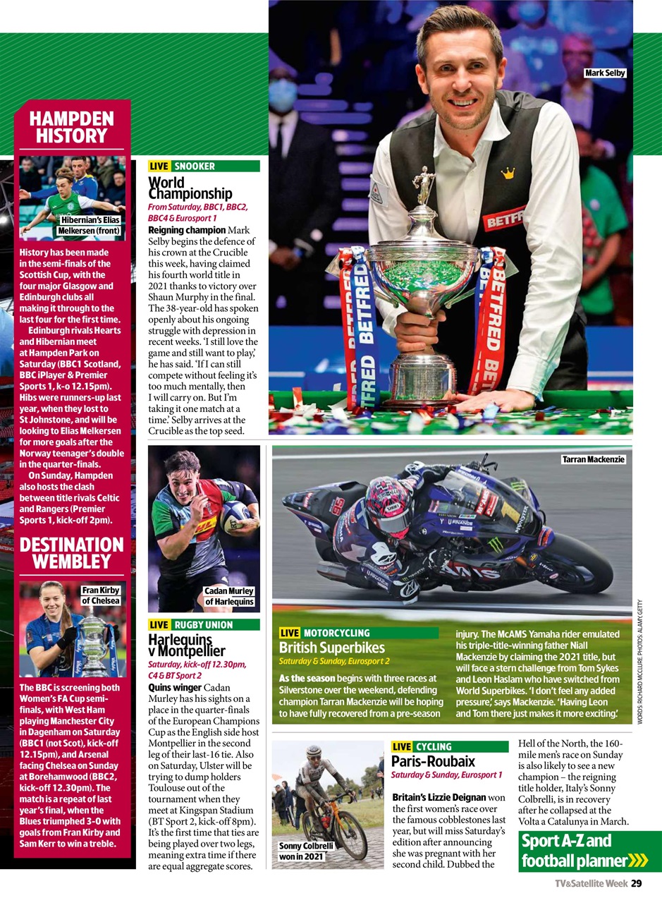 TV & Satellite Week Preview Pages