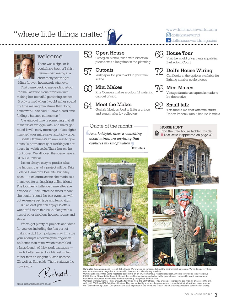 Dolls House World Preview Pages