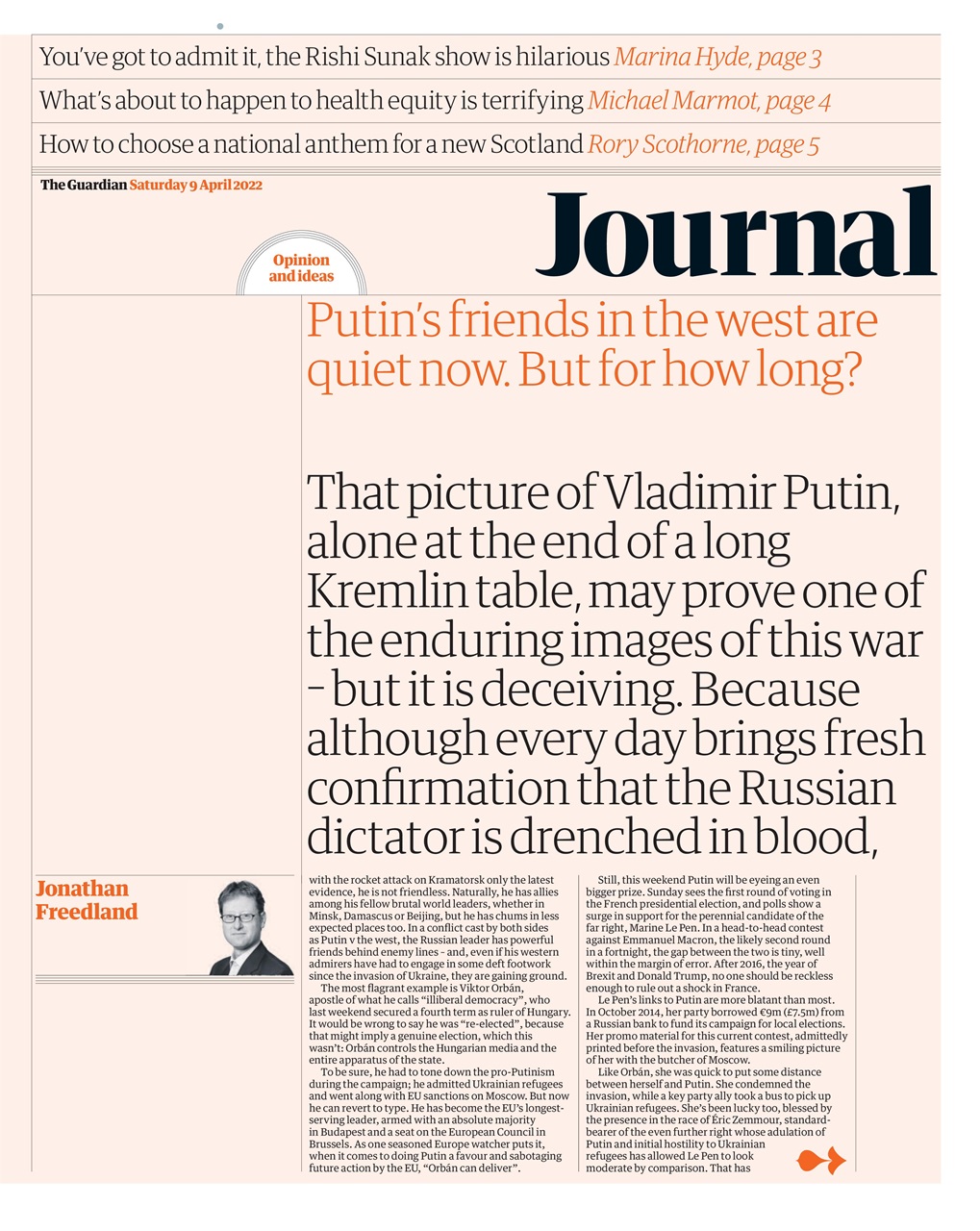 The Guardian Newspaper Preview Pages