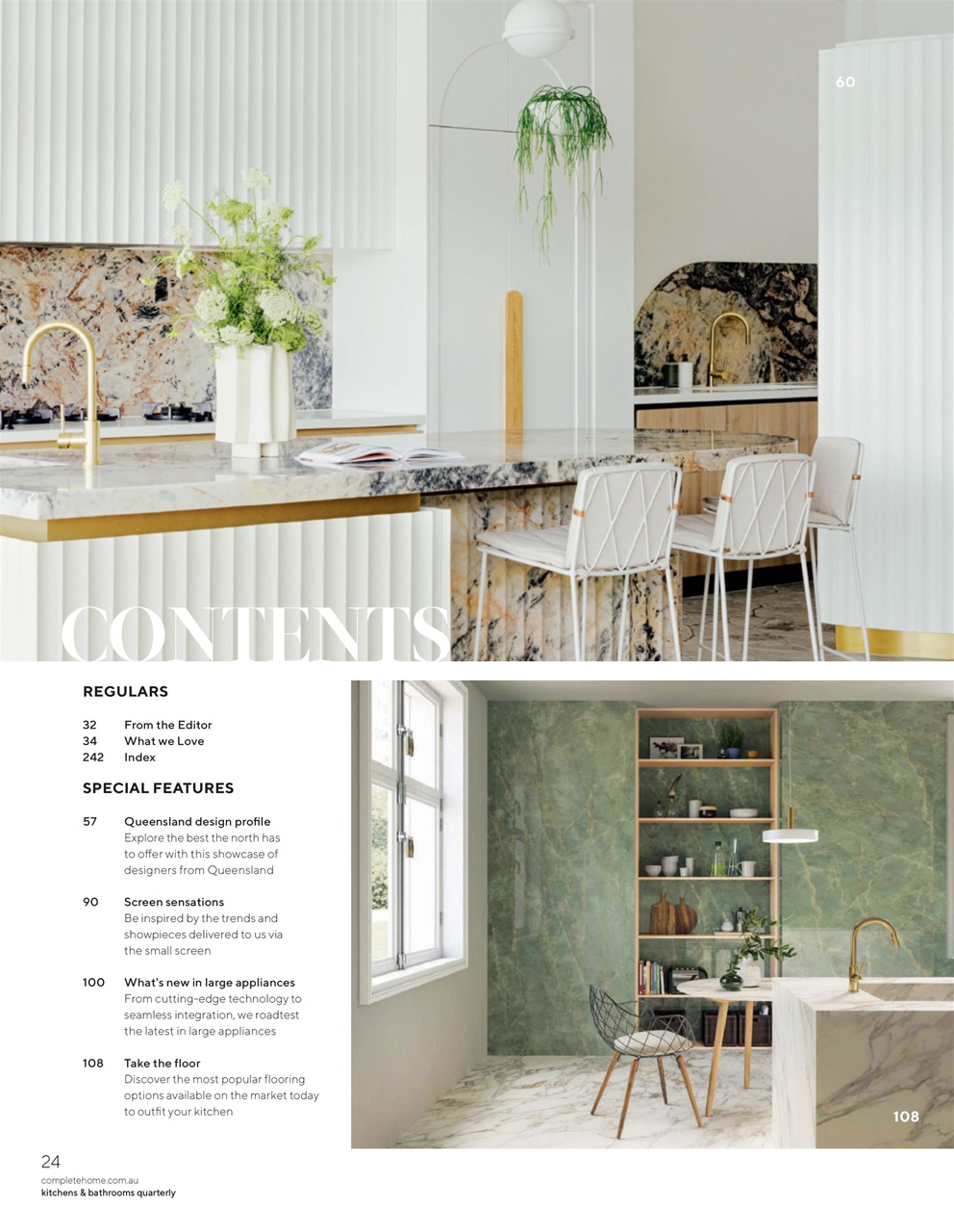 Kitchens & Bathrooms Quarterly Preview Pages