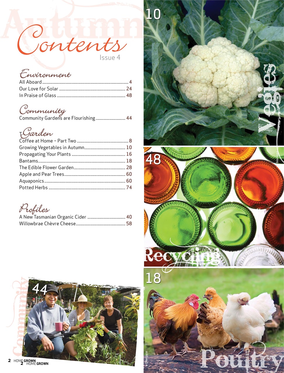 HomeGrown Preview Pages