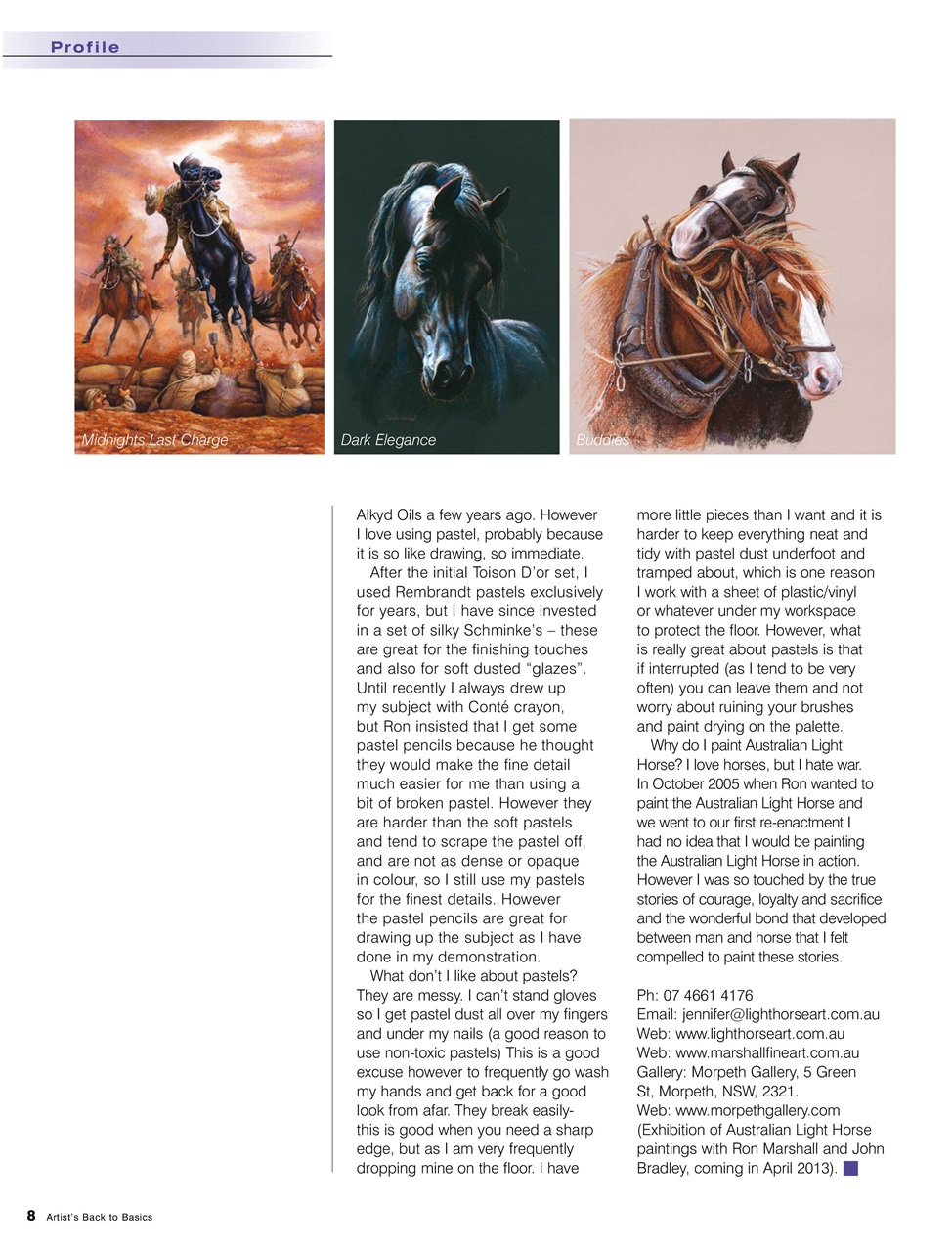 Artists Back to Basics Preview Pages