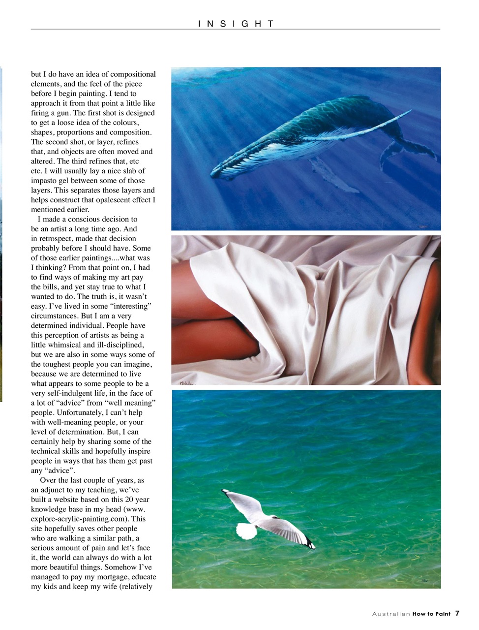 Australian How to Paint Preview Pages