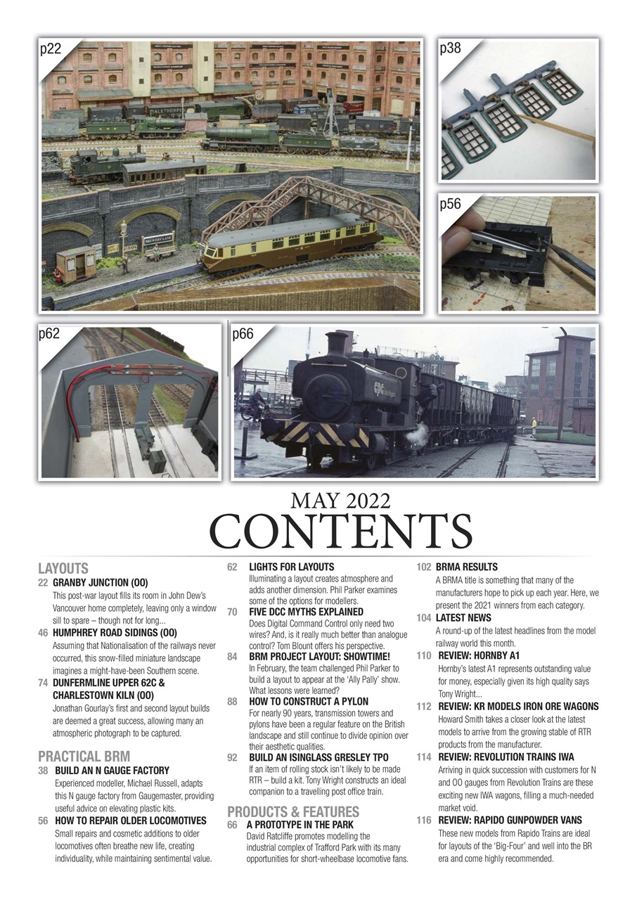 British Railway Modelling (BRM) Preview Pages