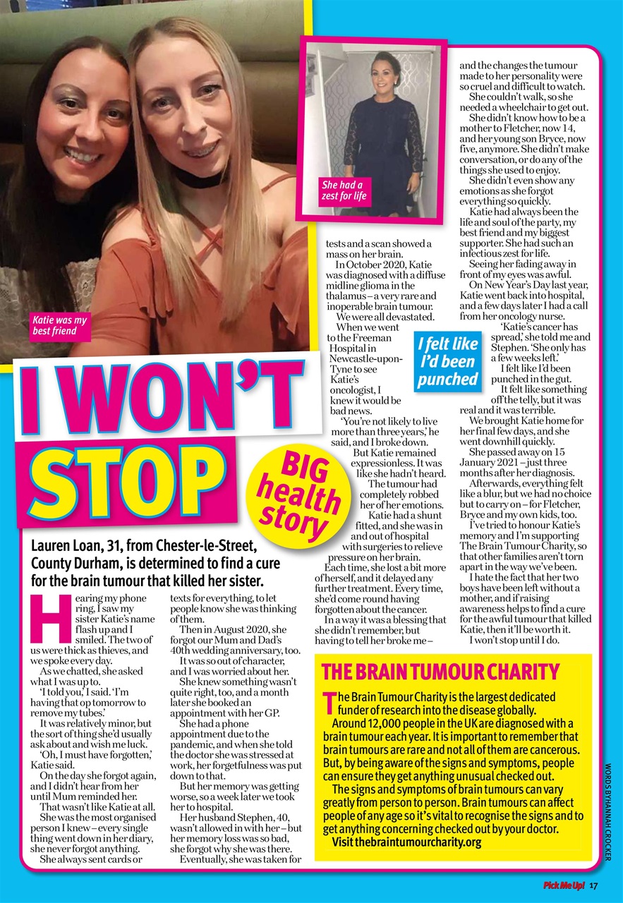 Pick Me Up Preview Pages