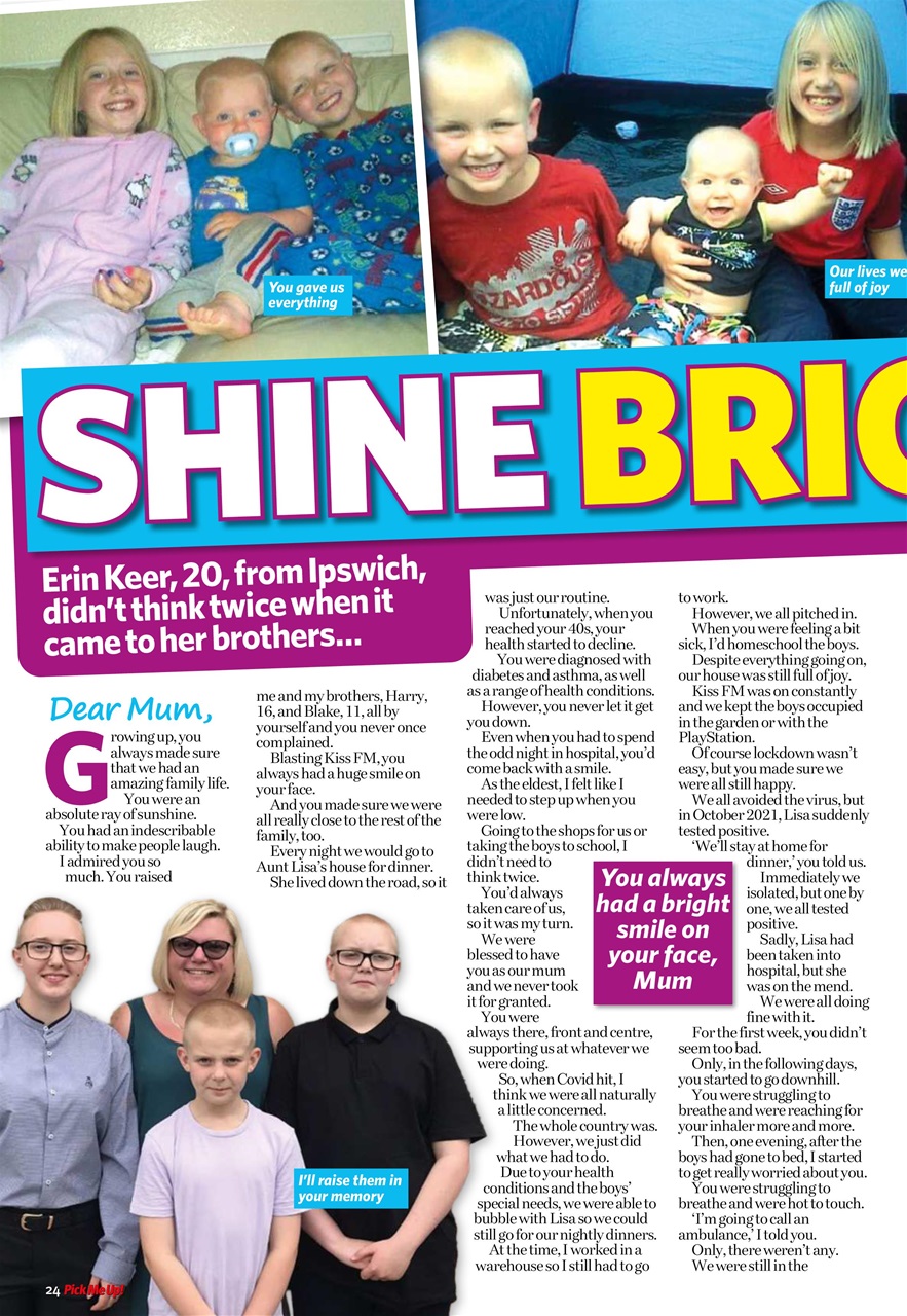 Pick Me Up Preview Pages