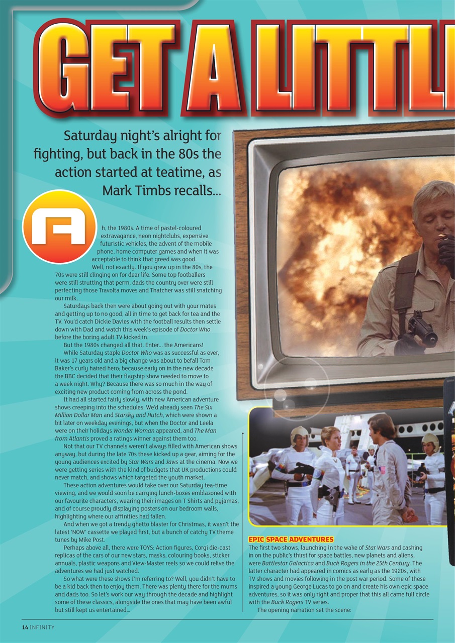 Infinity Magazine Preview Pages